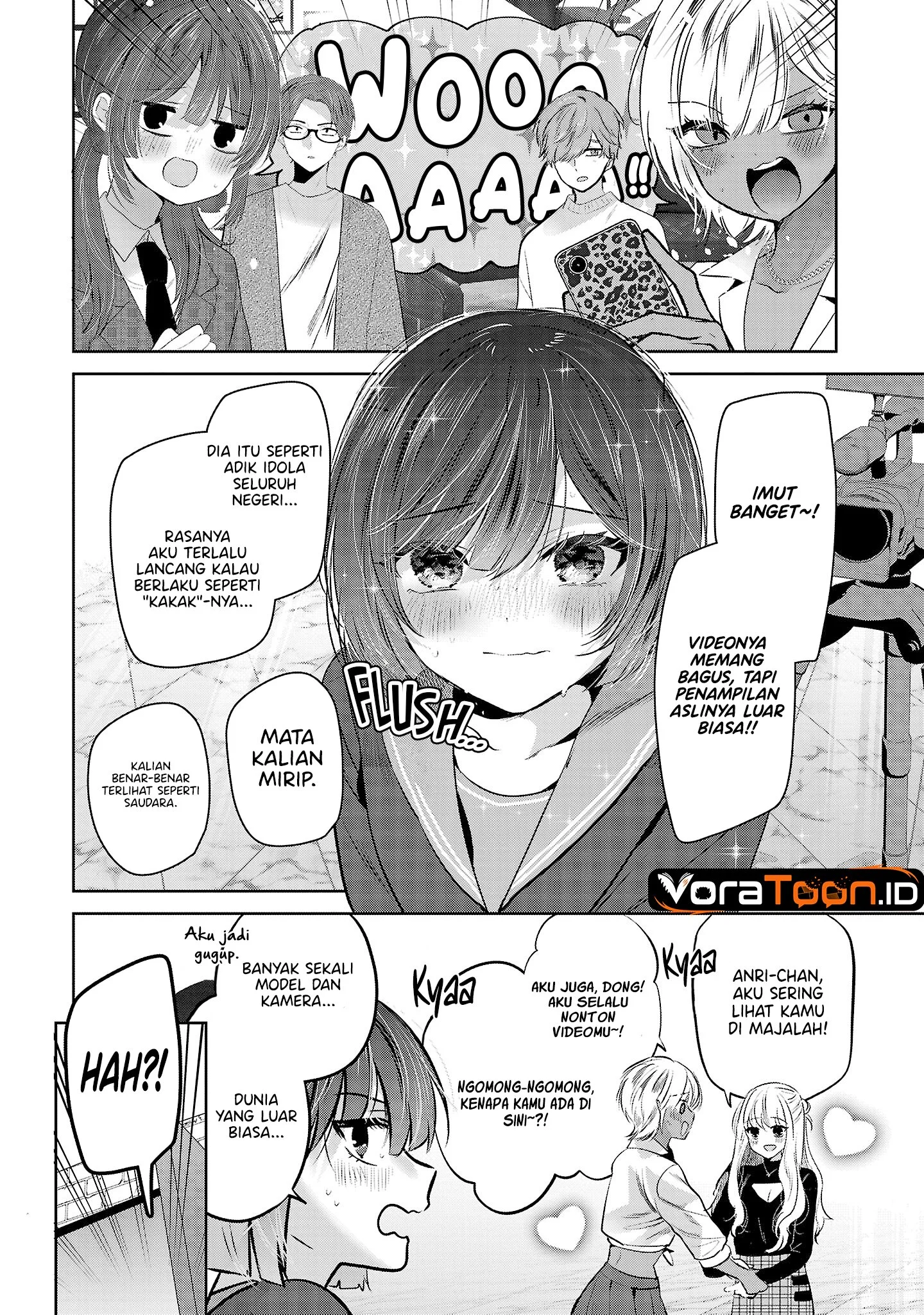 Kimi ni Koisuru Sanshimai Chapter 54 Gambar 3