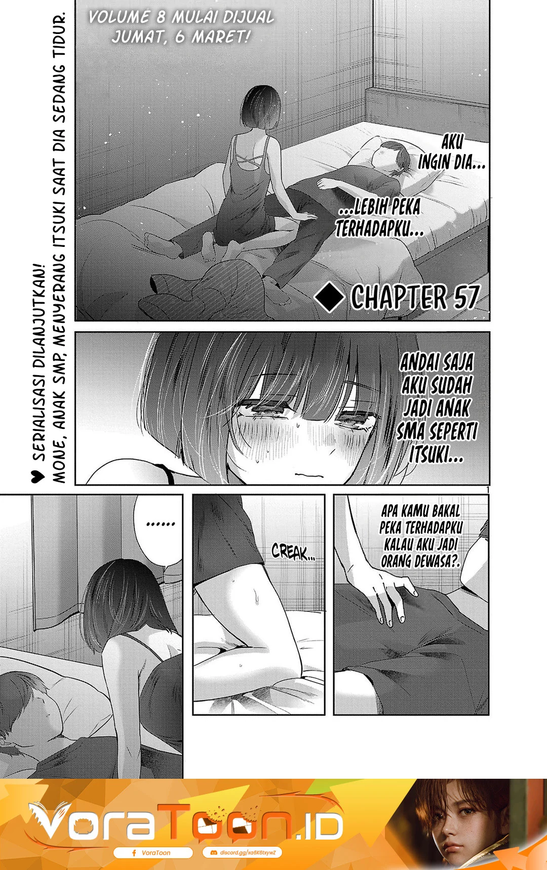 Manga Kimi ni Koisuru Sanshimai Chapter 57 gambar 2