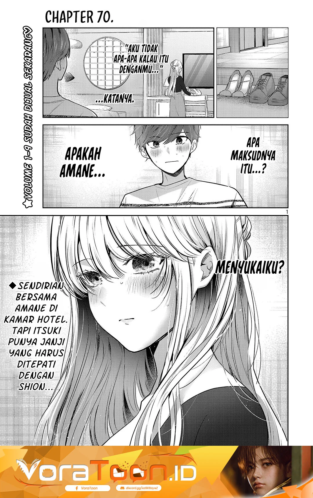 Manga Kimi ni Koisuru Sanshimai Chapter 70 gambar 2