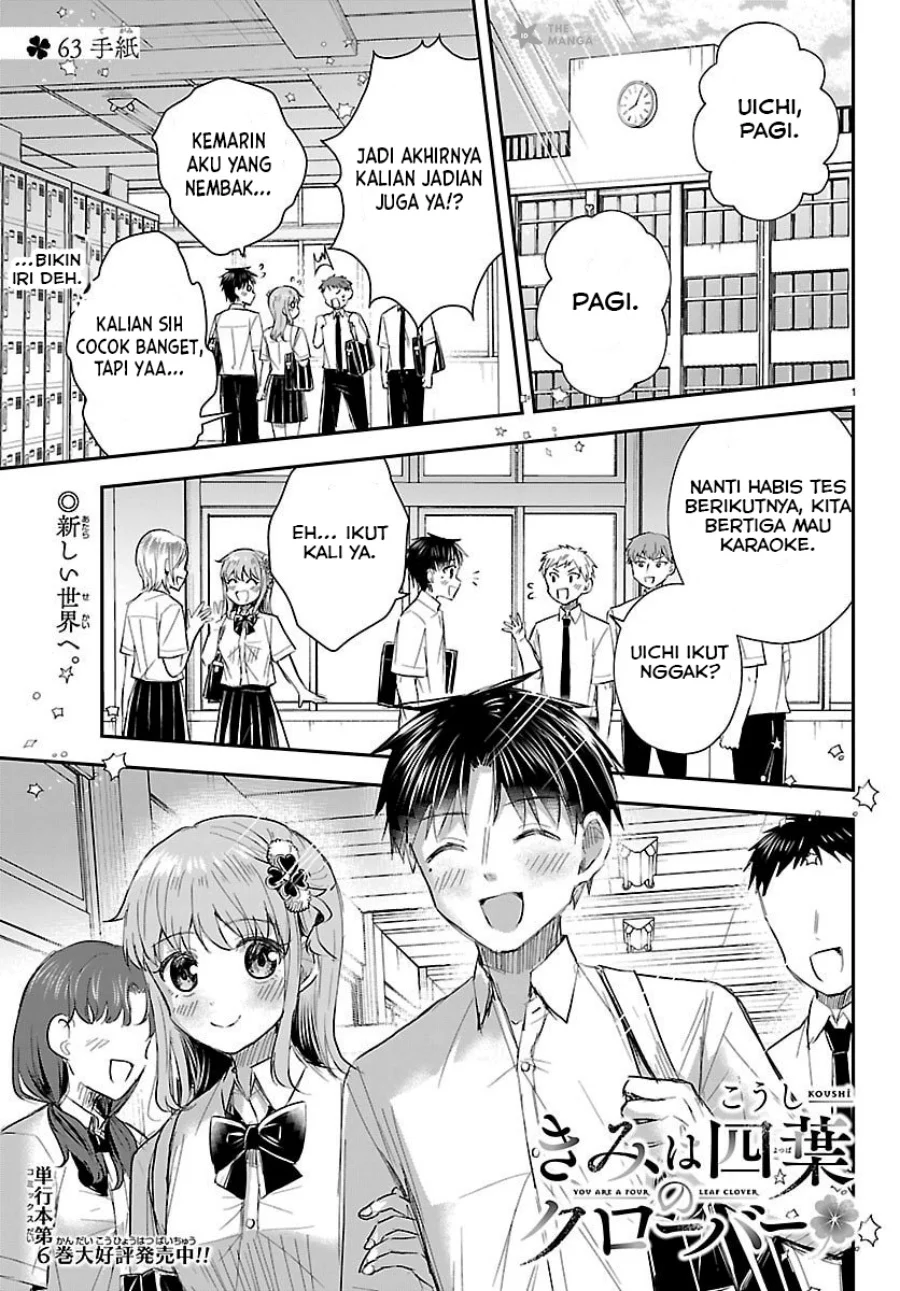 Manga Kimi wa Yotsuba no Clover Chapter 63 gambar 2