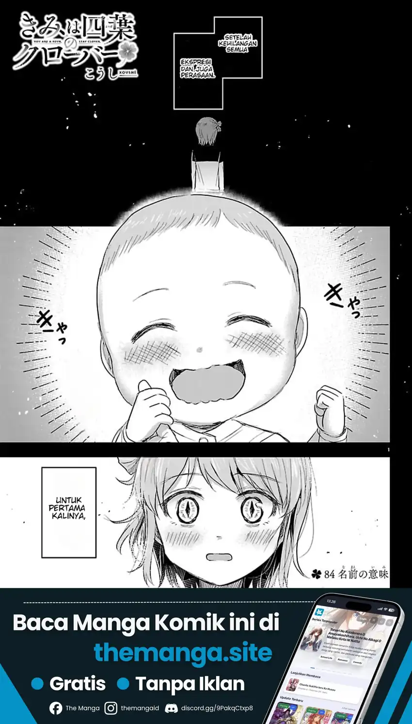 Manga Kimi wa Yotsuba no Clover Chapter 84 gambar 2