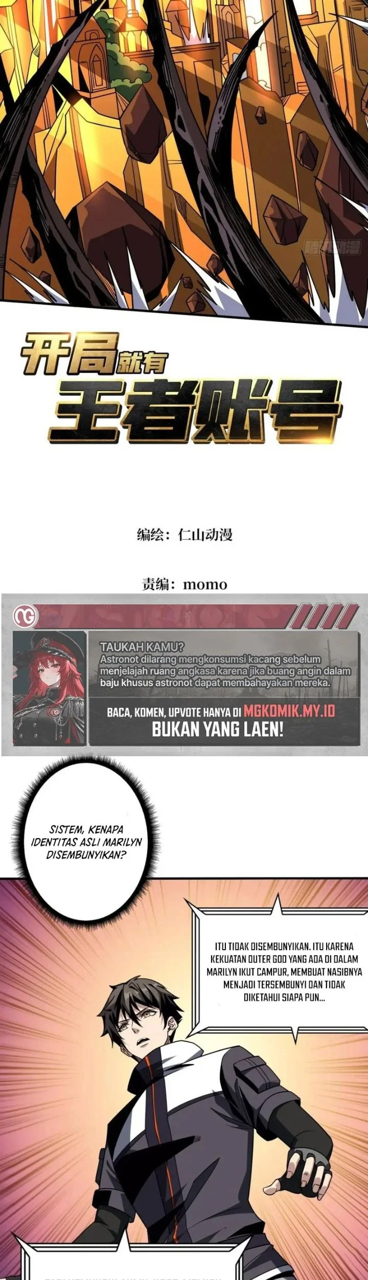 King Account At The Start Chapter 302 Gambar 3