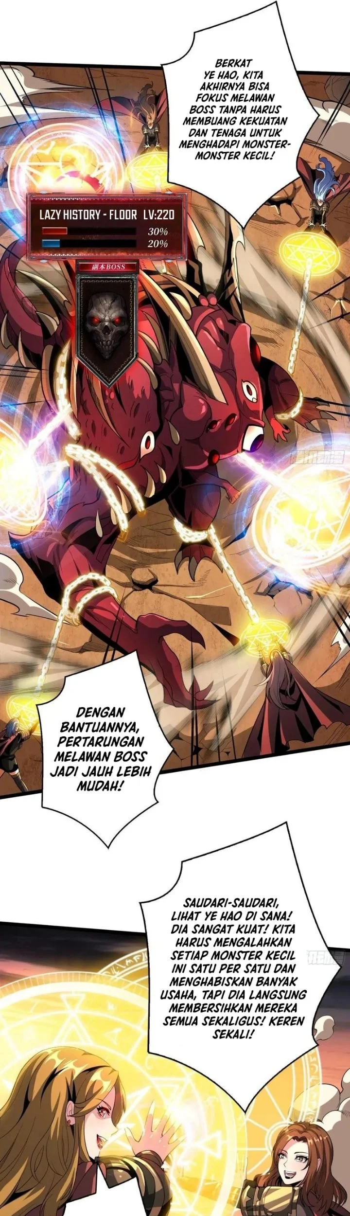 King Account At The Start Chapter 321 Gambar 3