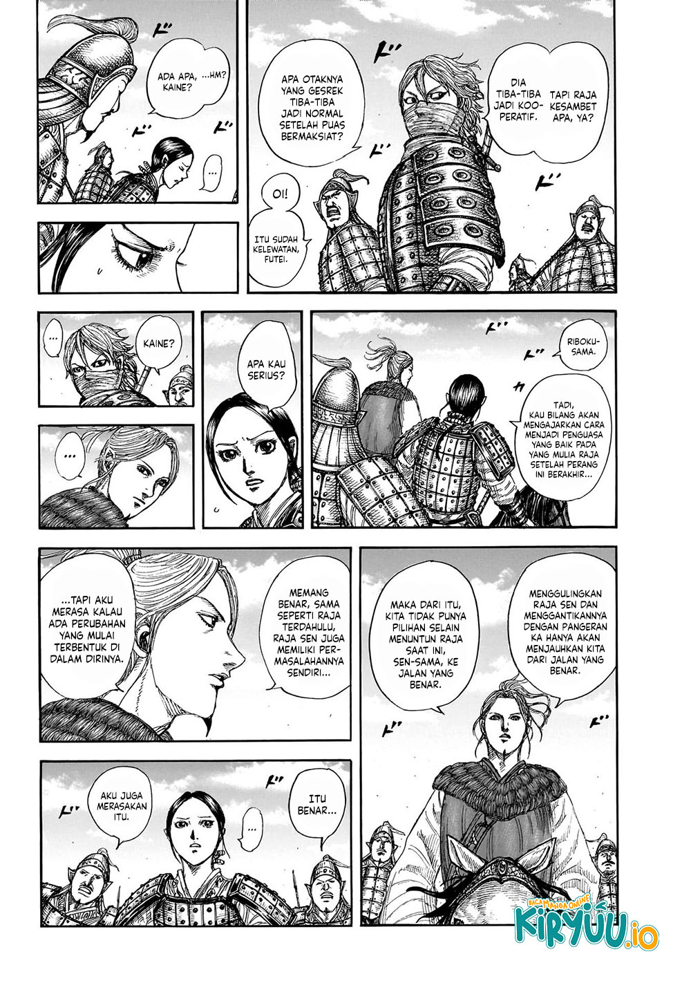 Manga Kingdom Chapter 849 gambar 2