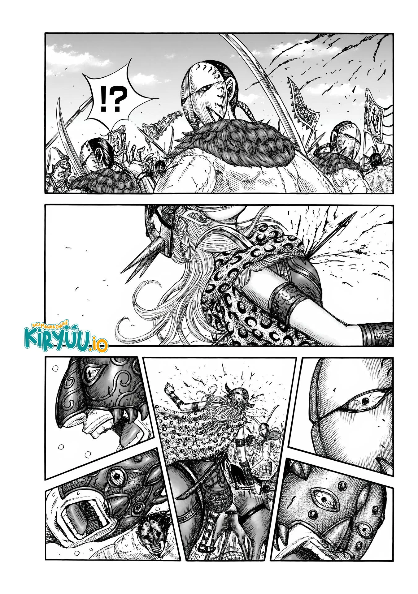 Manga Kingdom Chapter 856 gambar 2