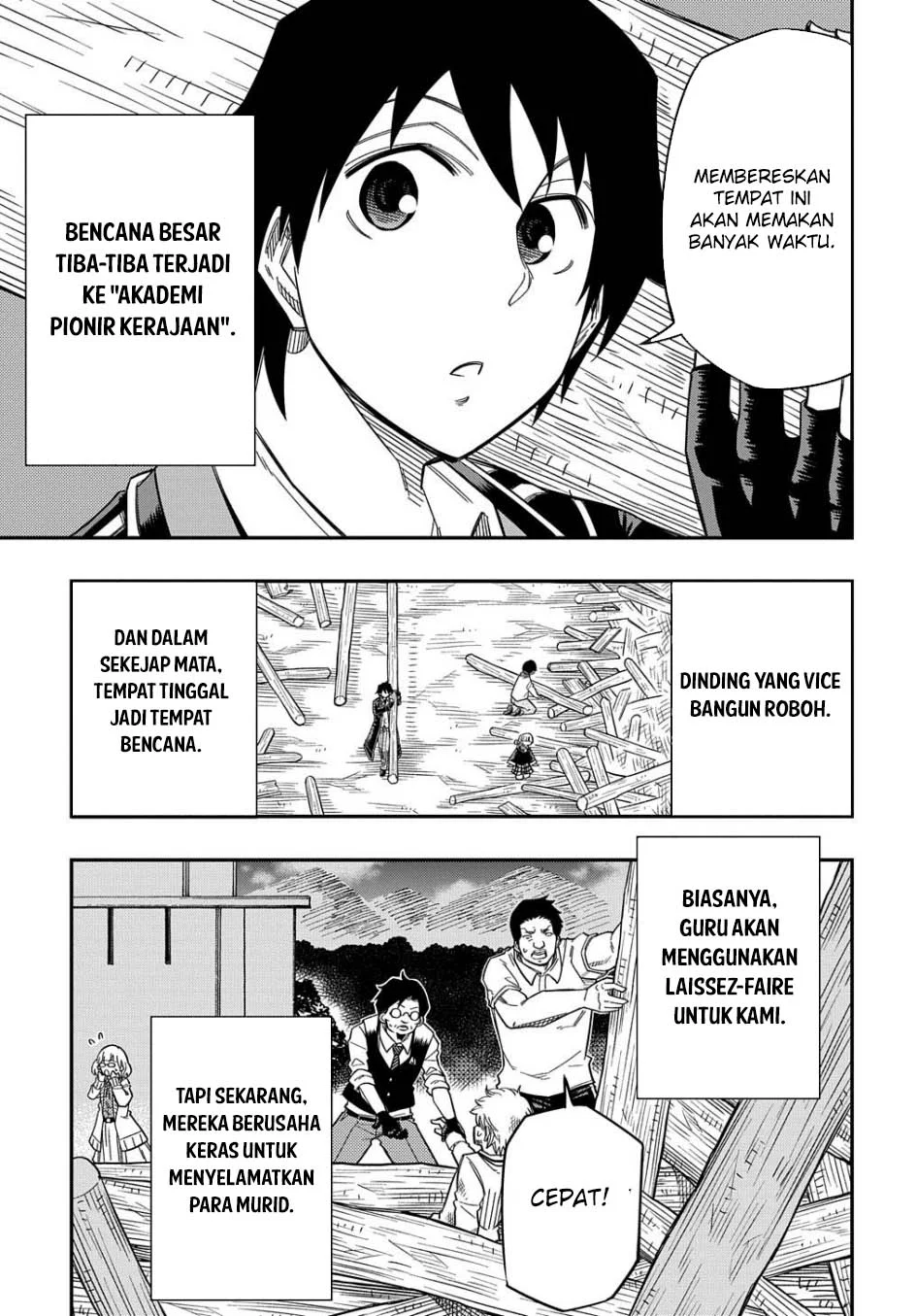 Kiyoubinbou, Jou wo Tateru – Kaitaku Gakuen no Rettousei na no ni, Joukyuu-shoku no Skill to Mahou ga Subete Tsukaemasu Chapter 17 Gambar 3