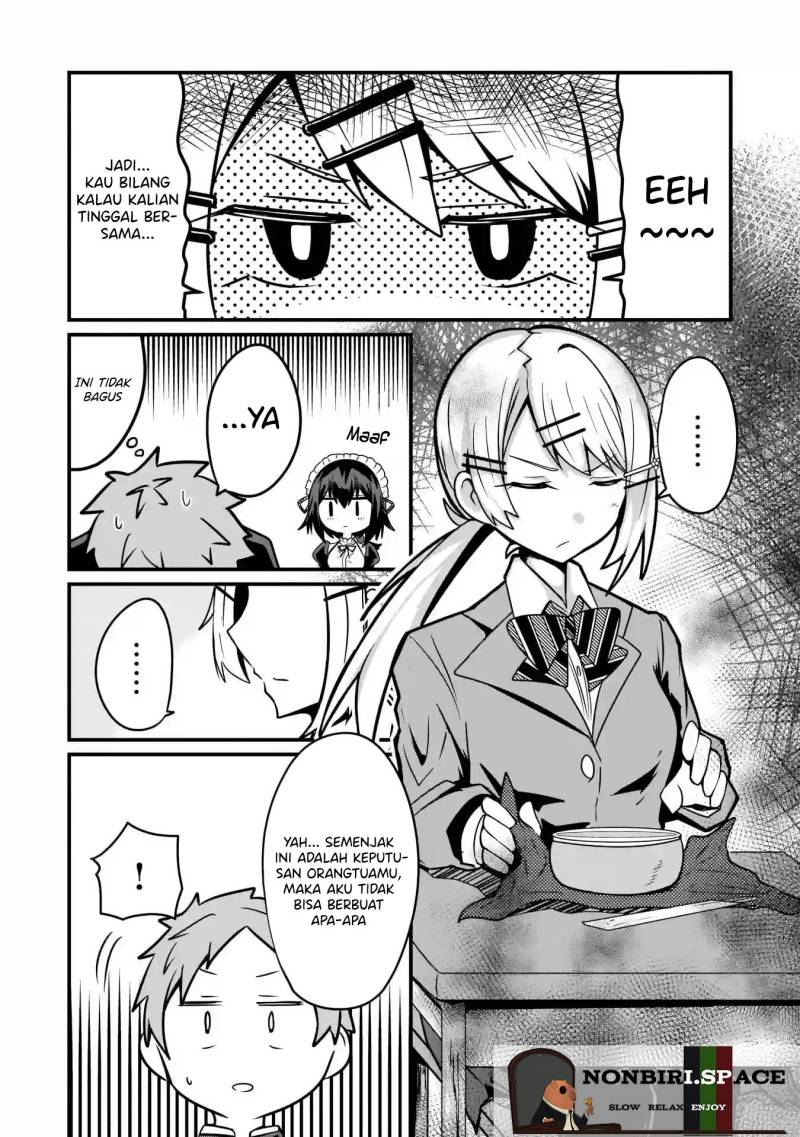 Manga Kokoro no Koe ga Moreyasui Maid-san Chapter 4 gambar 2