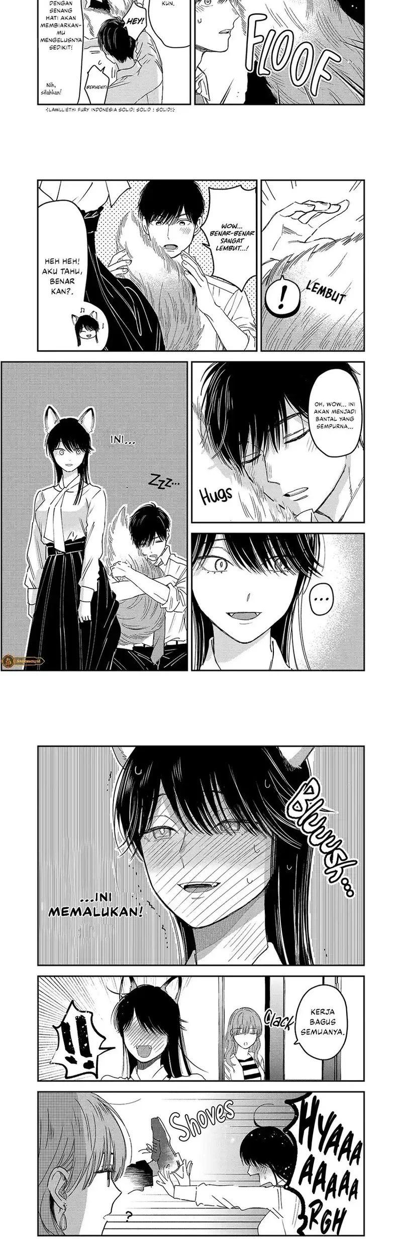 Manga Koori Zokusei Danshi to Cool na Douryo Joshi Chapter 24 gambar 2