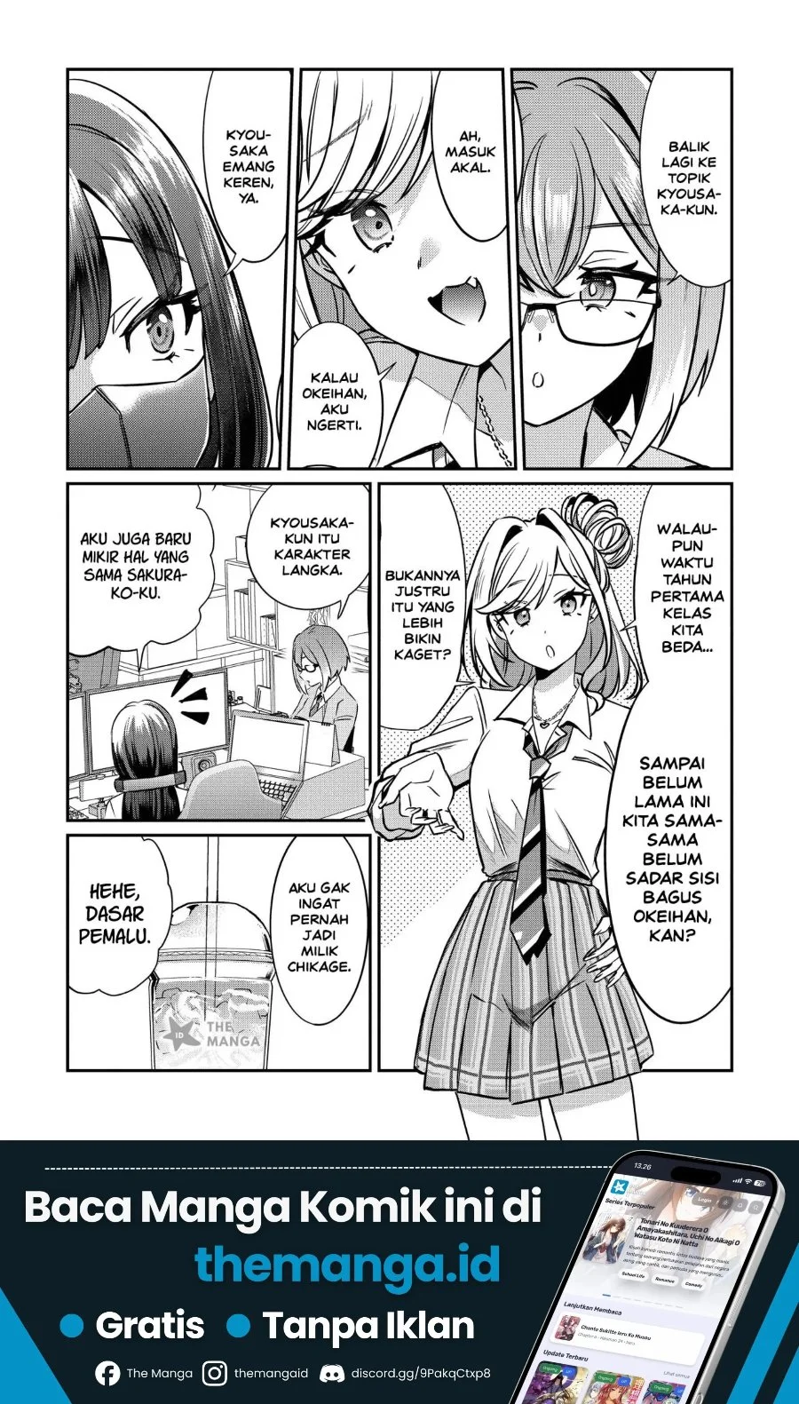 Manga Kounai Sandai Bijo No Himo Shite Chapter 3.4 gambar 2