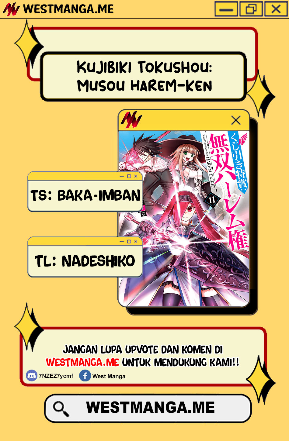 Manga Kujibiki Tokushou: Musou Harem-ken Chapter 53 gambar 2