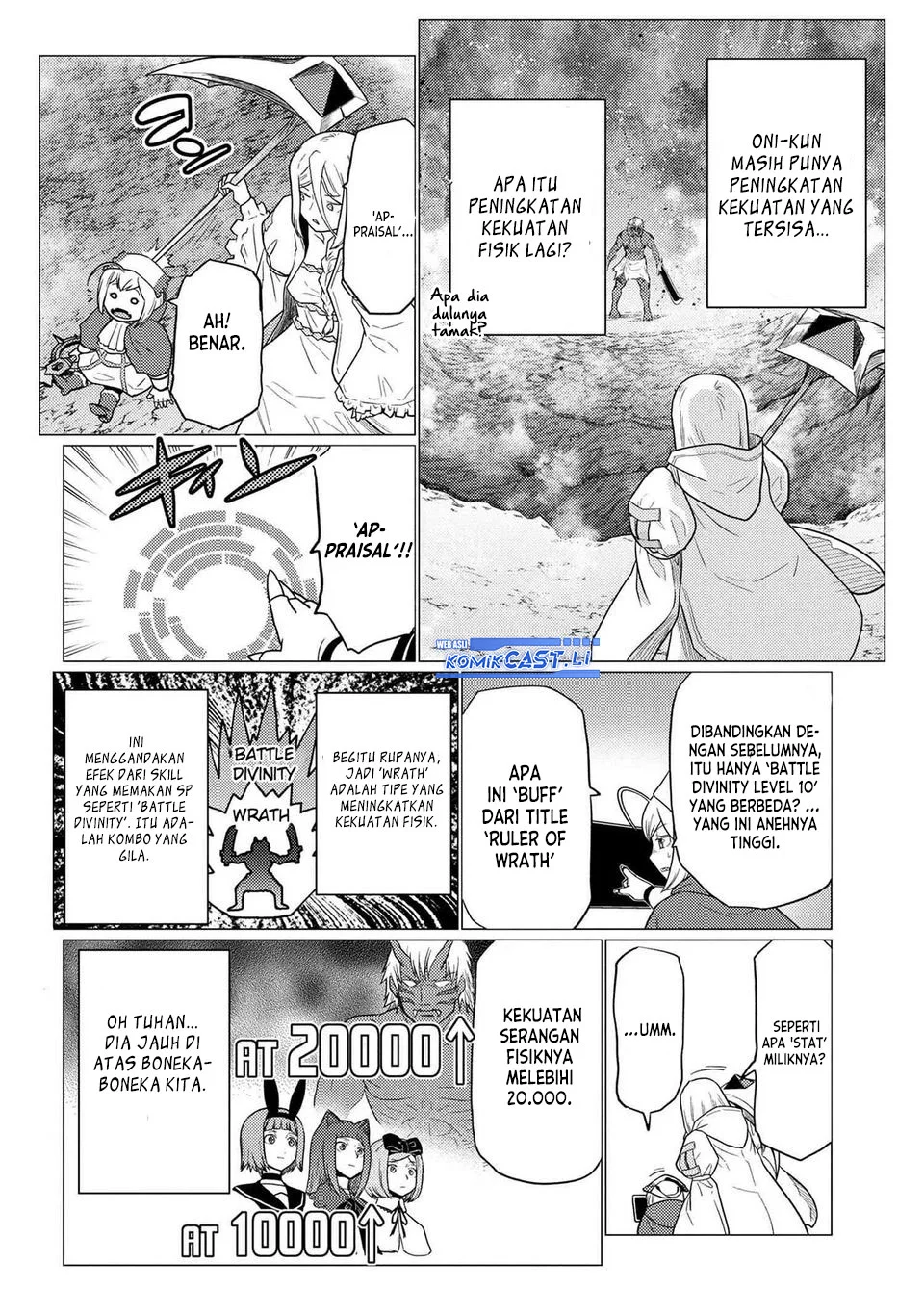 Manga Kumo desu ga, Nani ka? Chapter 74.1 gambar 2