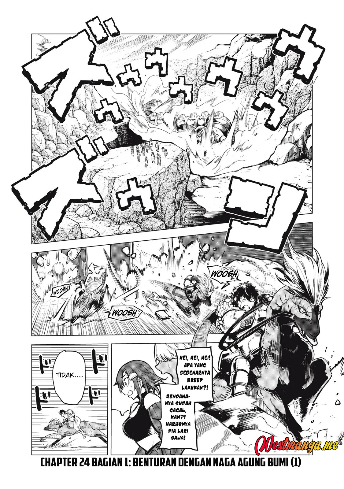 Manga Kuni wo Owareta Ryuushi-san, Hirowareta Ringoku de Ukkari Musou shite Shimau Chapter 24.1 gambar 2