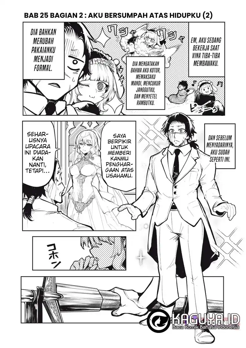 Manga Kuni wo Owareta Ryuushi-san, Hirowareta Ringoku de Ukkari Musou shite Shimau Chapter 25.2 gambar 2