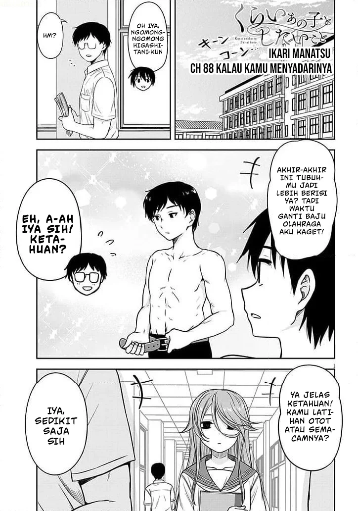 Manga Kurai Anoko to Shitai koto Chapter 88 gambar 2