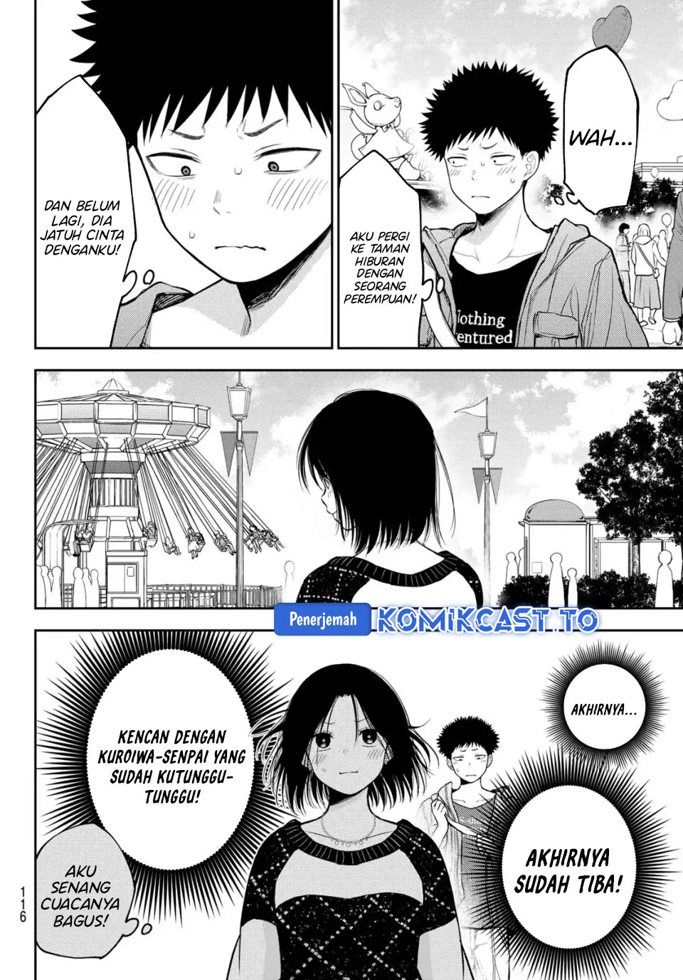 Manga Kuroiwa Medaka ni Watashi no Kawaii ga Tsuujinai Chapter 203 gambar 2