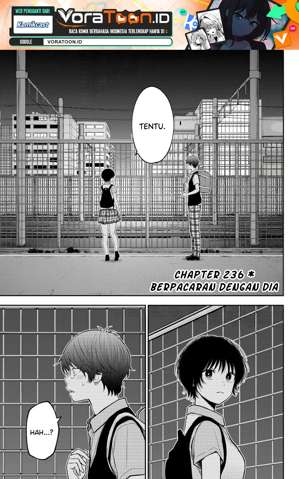 Manga Kuroiwa Medaka ni Watashi no Kawaii ga Tsuujinai Chapter 236 gambar 2