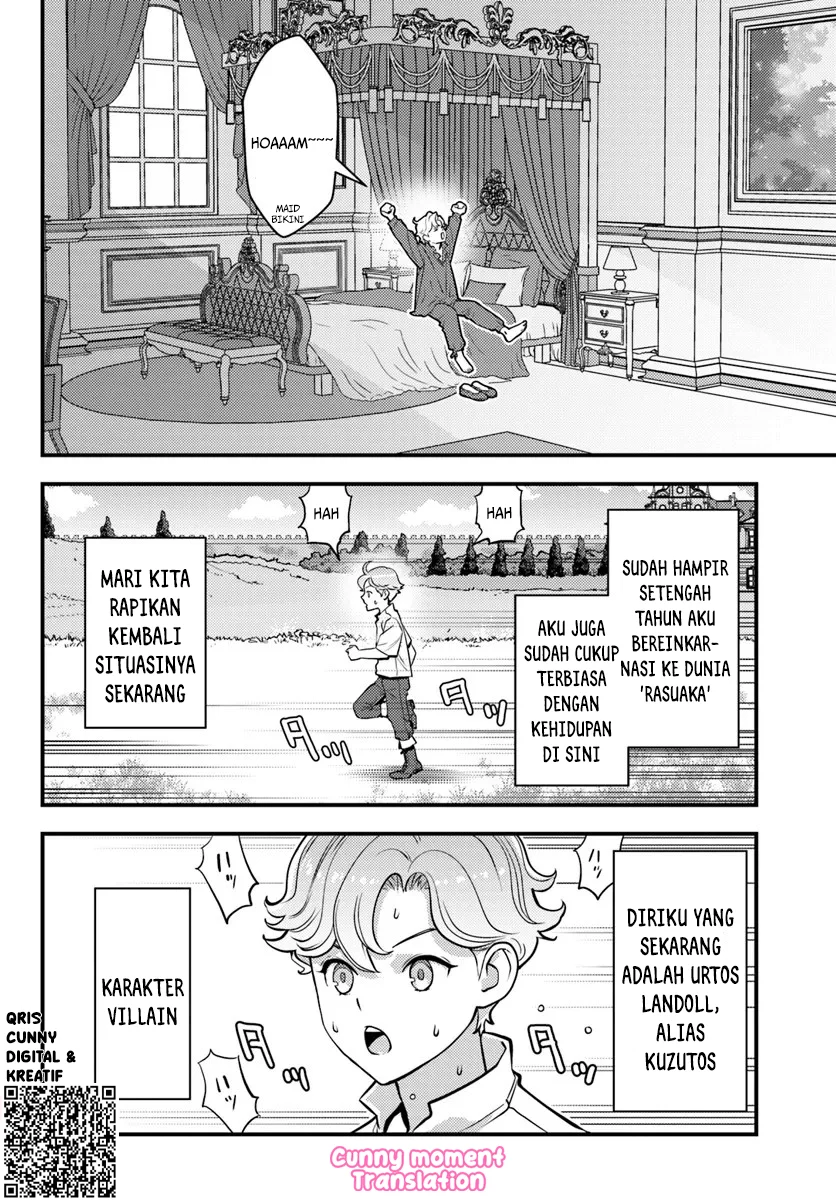 Kuzulesse Oblige - 18-kin Game Sekai no Kuzu Akuyaku ni Tensei Shiteshimatta Ore wa, Gensaku Chishiki no Chikara de Doushite mo Mob Jinsei wo Tsukami Toritai Chapter 2 Gambar 4