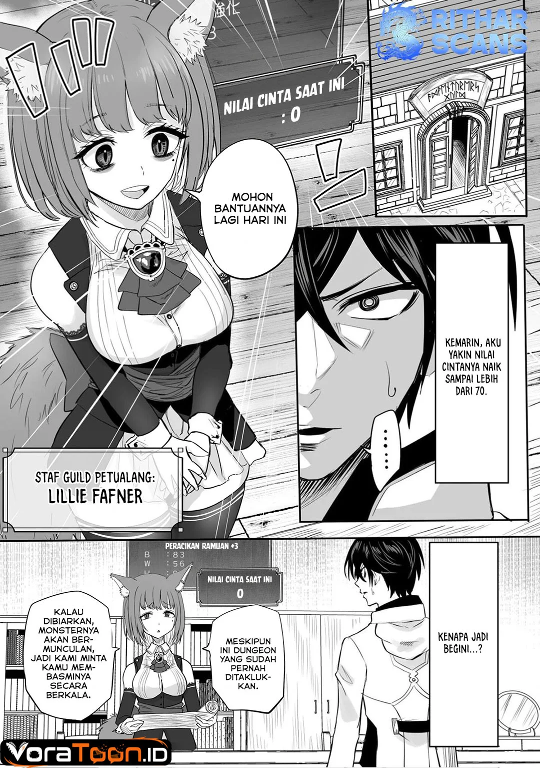 Kyou Kara Tsukaeru Isekai Ren’ai Manual Chapter 6 Gambar 4
