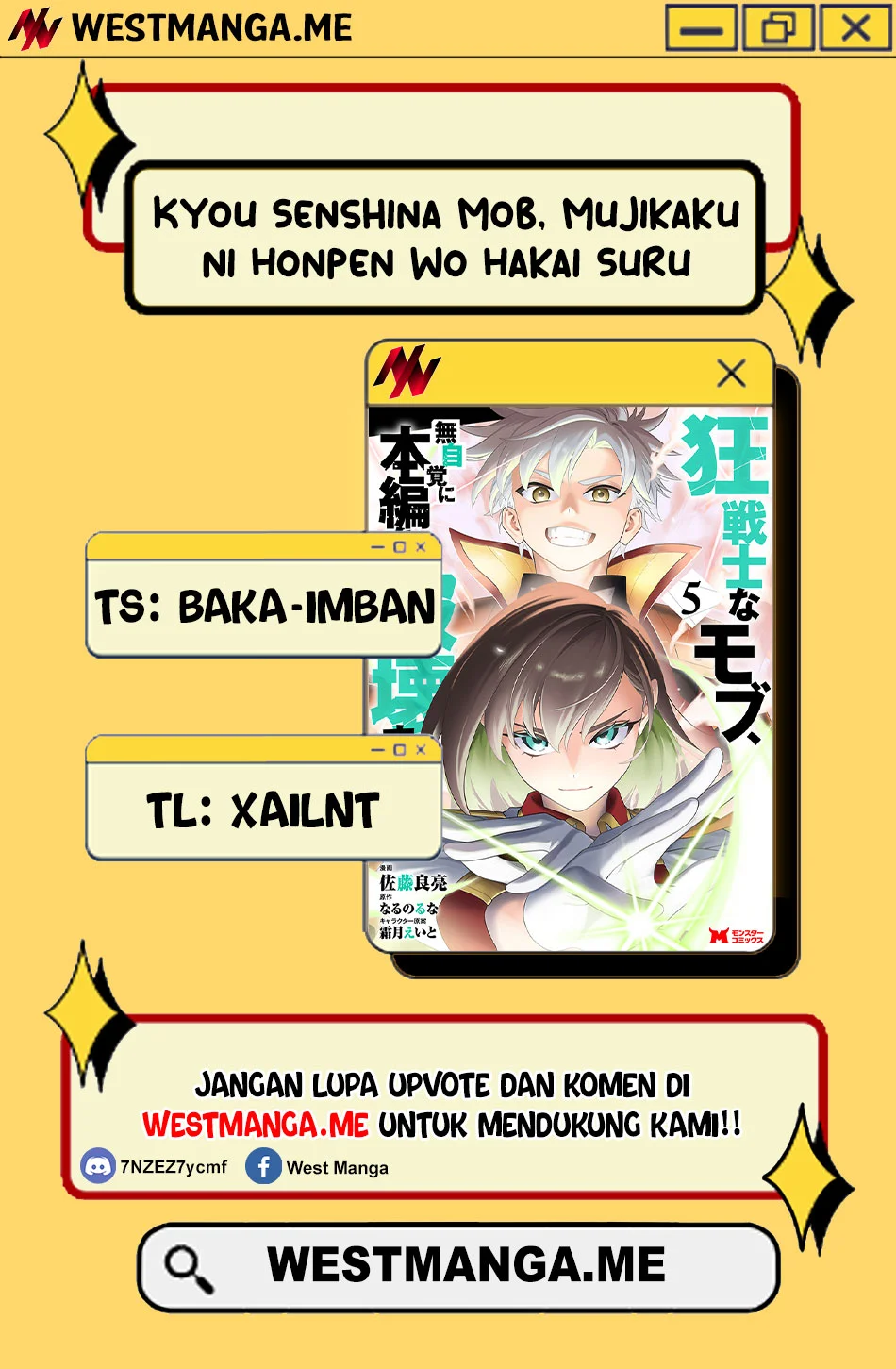Kyou Senshina Mob, Mujikaku ni Honpen wo Hakai Suru Chapter 24 Gambar 3
