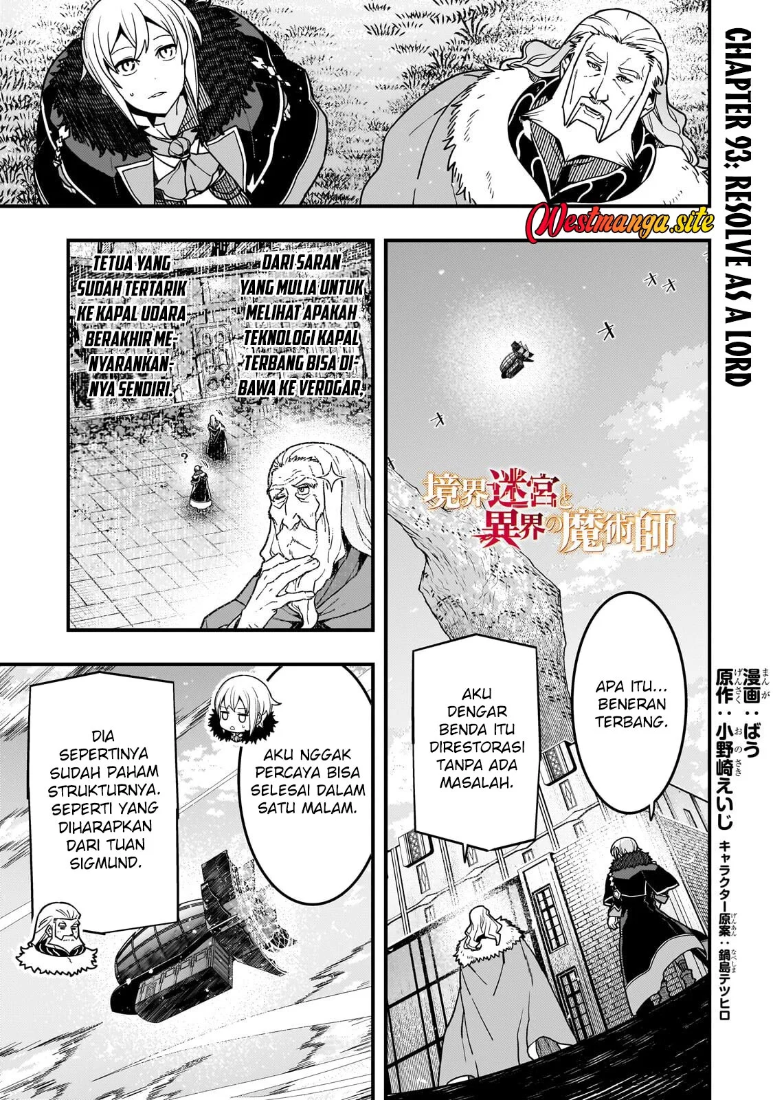 Manga Kyoukai Meikyuu to Ikai no Majutsushi Chapter 93.1 gambar 2