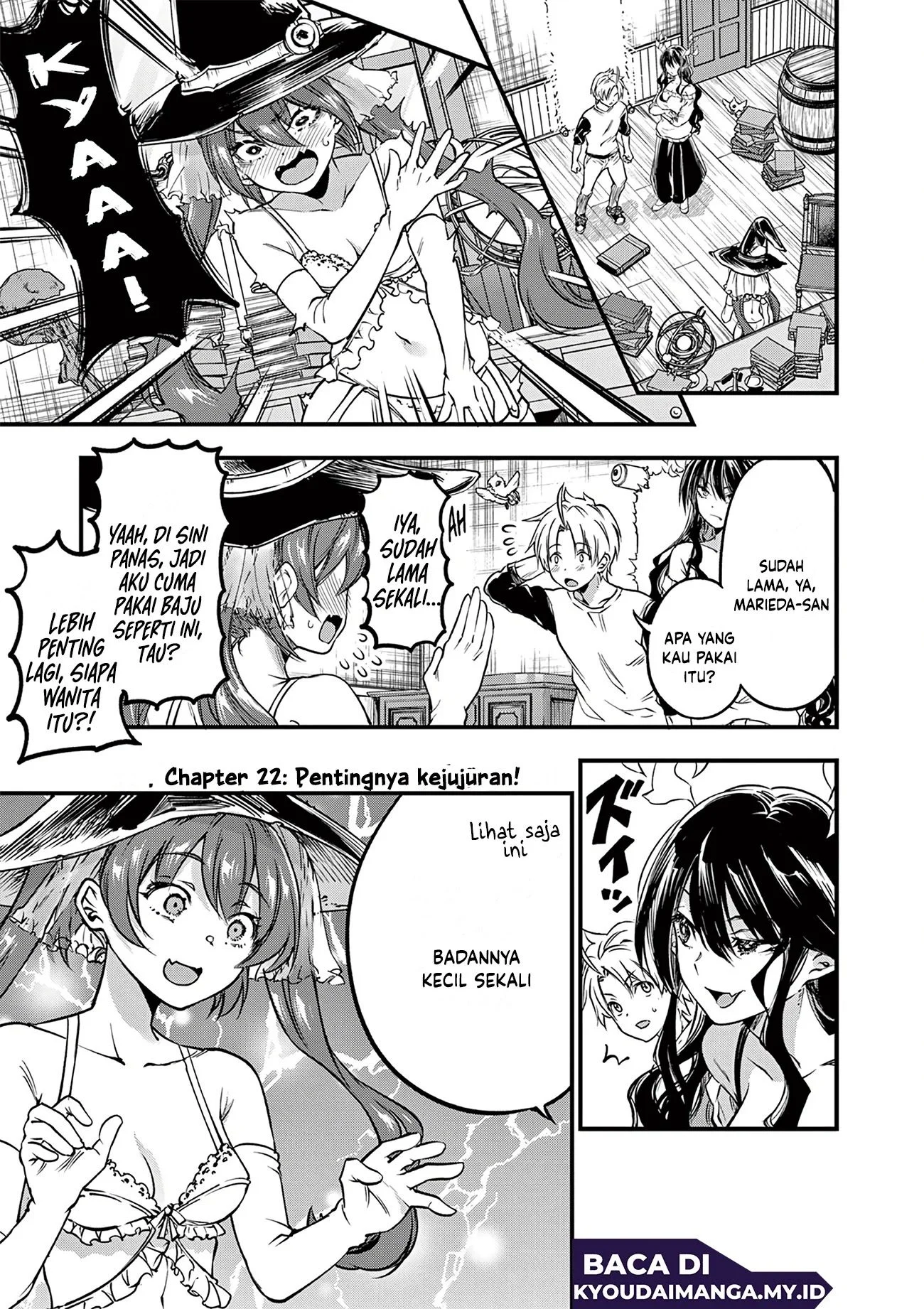 Manga Lilia’s Pregnancy Spells the World’s End Chapter 22 gambar 2