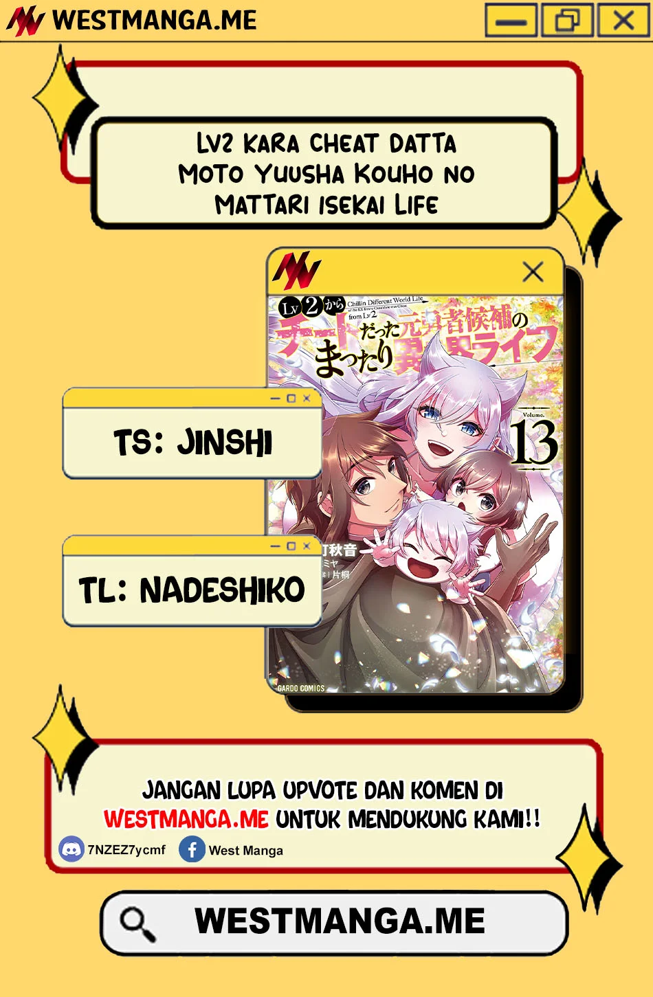 Lv2 kara Cheat datta Moto Yuusha Kouho no Mattari Isekai Life Chapter 69 Gambar 3