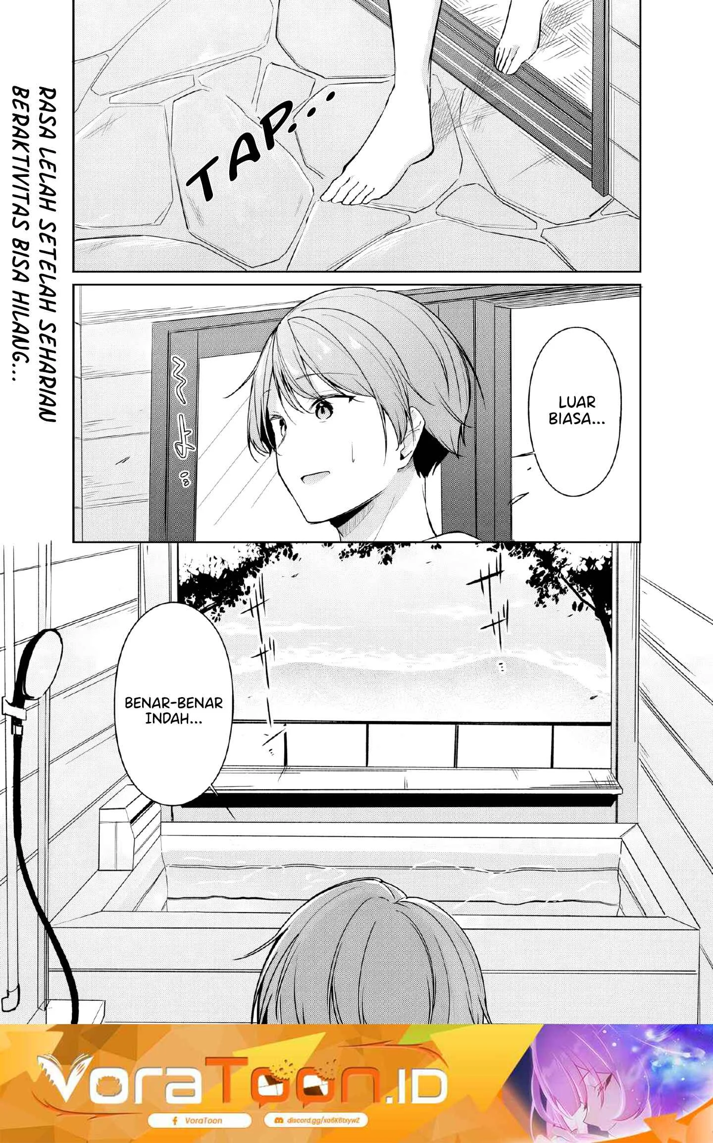 Manga Madogiwa henshuu to baka ni sareta ore ga, futago JK to doukyo suru koto ni natta Chapter 16.1 gambar 2
