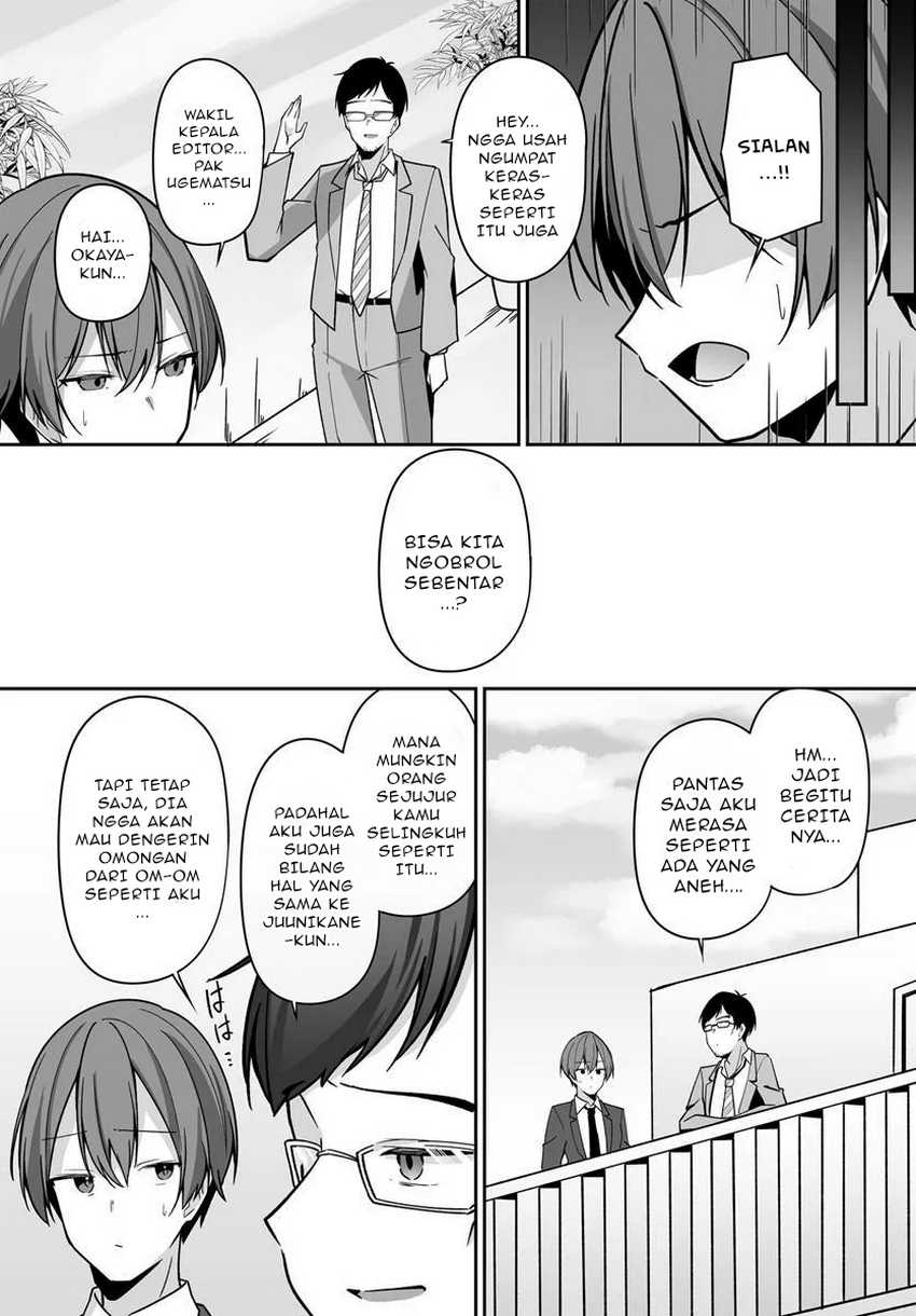 Manga Madogiwa henshuu to baka ni sareta ore ga, futago JK to doukyo suru koto ni natta Chapter 2.2 gambar 2