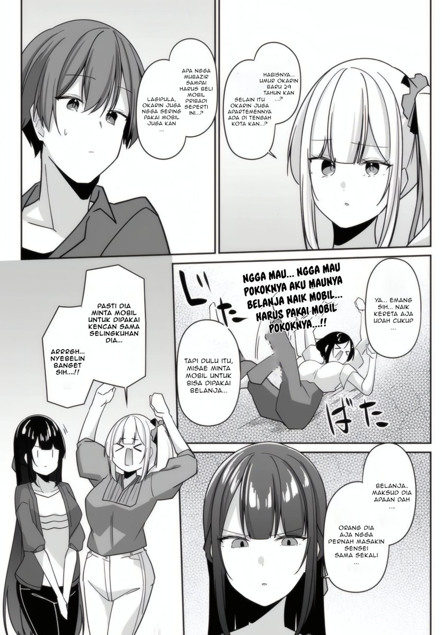 Manga Madogiwa henshuu to baka ni sareta ore ga, futago JK to doukyo suru koto ni natta Chapter 5.2 gambar 2
