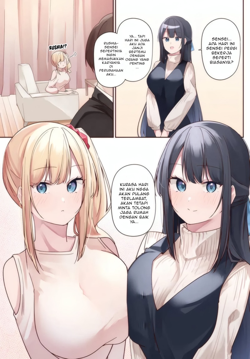 Manga Madogiwa henshuu to baka ni sareta ore ga, futago JK to doukyo suru koto ni natta Chapter 6.1 gambar 2