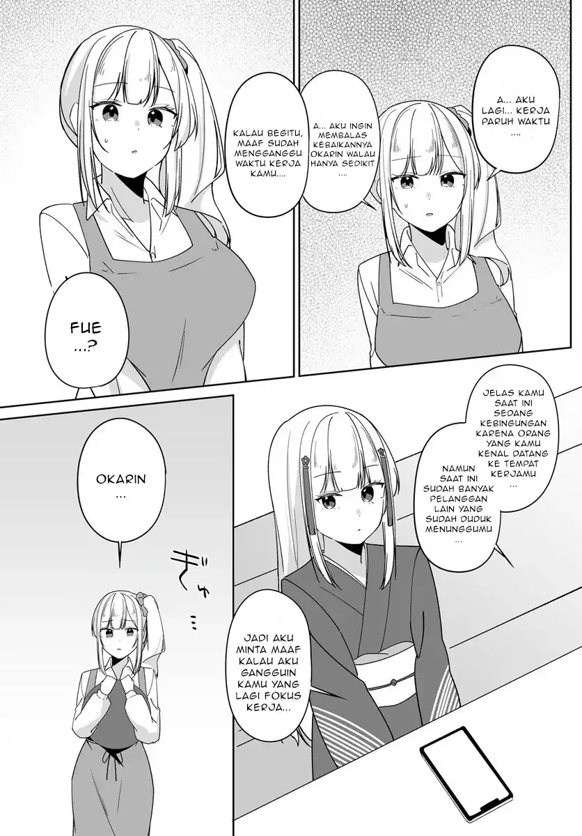 Manga Madogiwa henshuu to baka ni sareta ore ga, futago JK to doukyo suru koto ni natta Chapter 7.2 gambar 2
