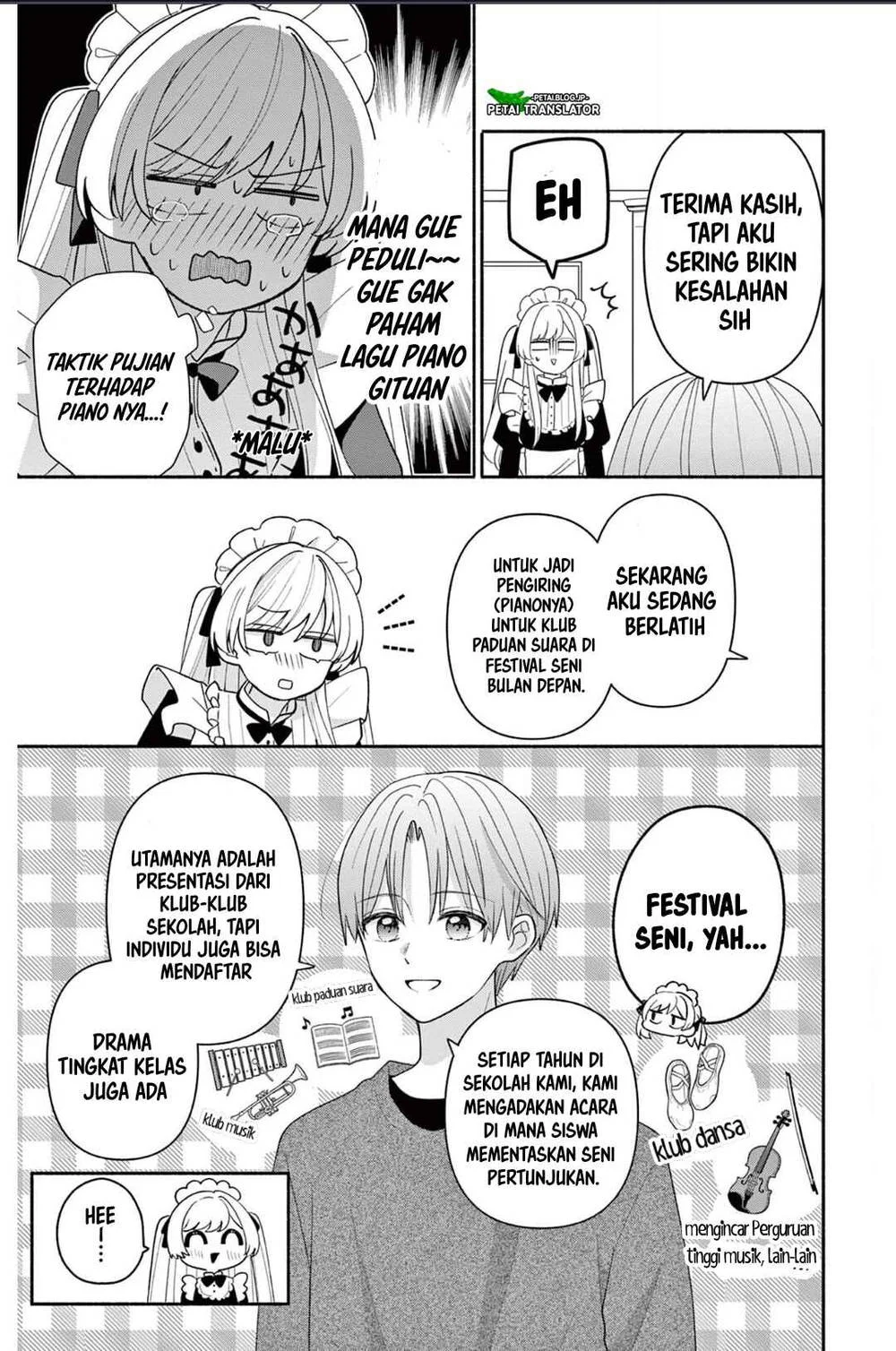 Maid wa Koisuru Hachiya-kun Chapter 20 Gambar 3