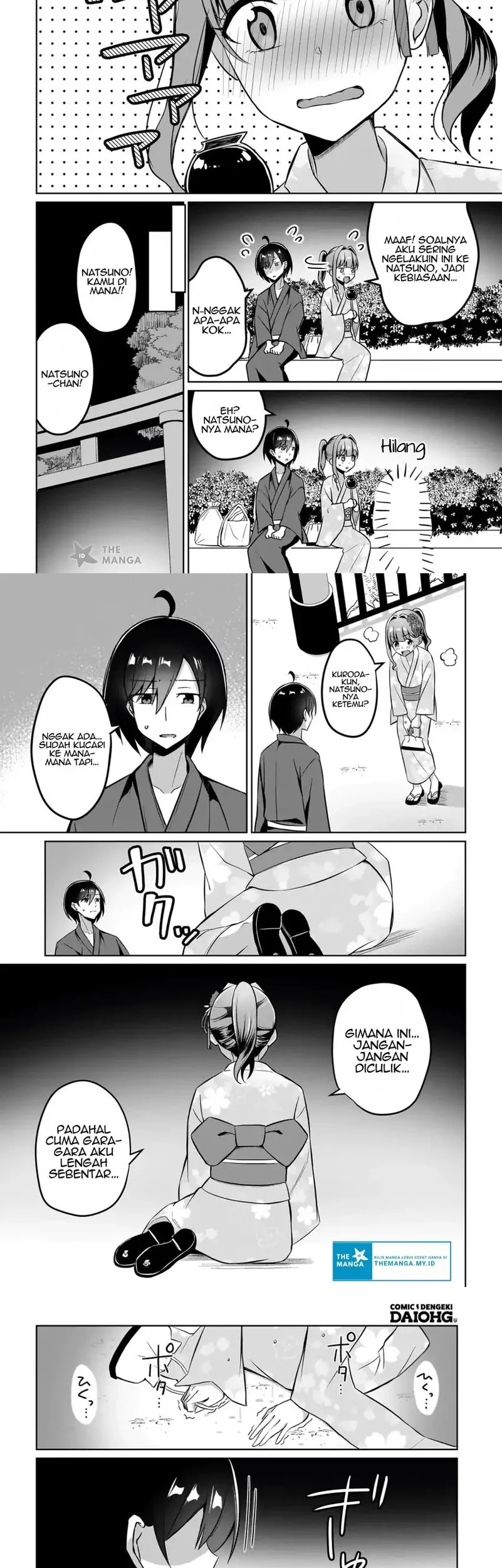 Manga Maigo no Onnanoko o Ie Made Todoketara, Genkan kara Detekita no wa Gakunen Ichi no Bishoujo deshita Chapter 10.2 gambar 2
