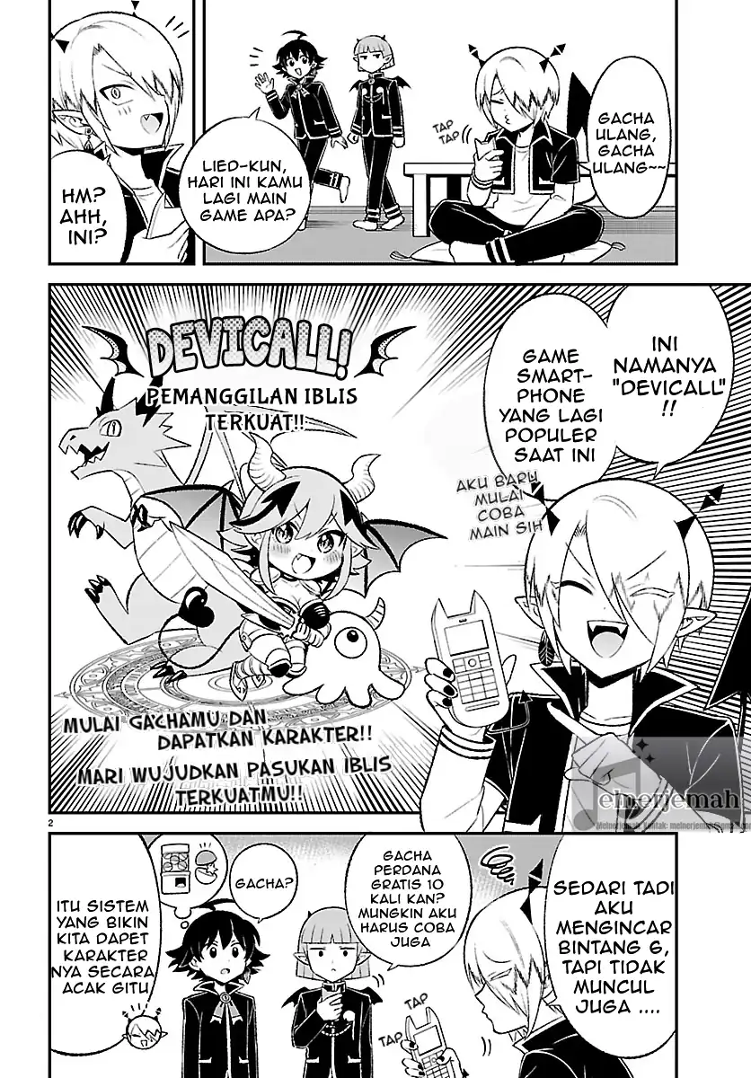 Manga Mairimashita! Iruma-kun: Boku Doumei no Game-michi Chapter 4 gambar 2