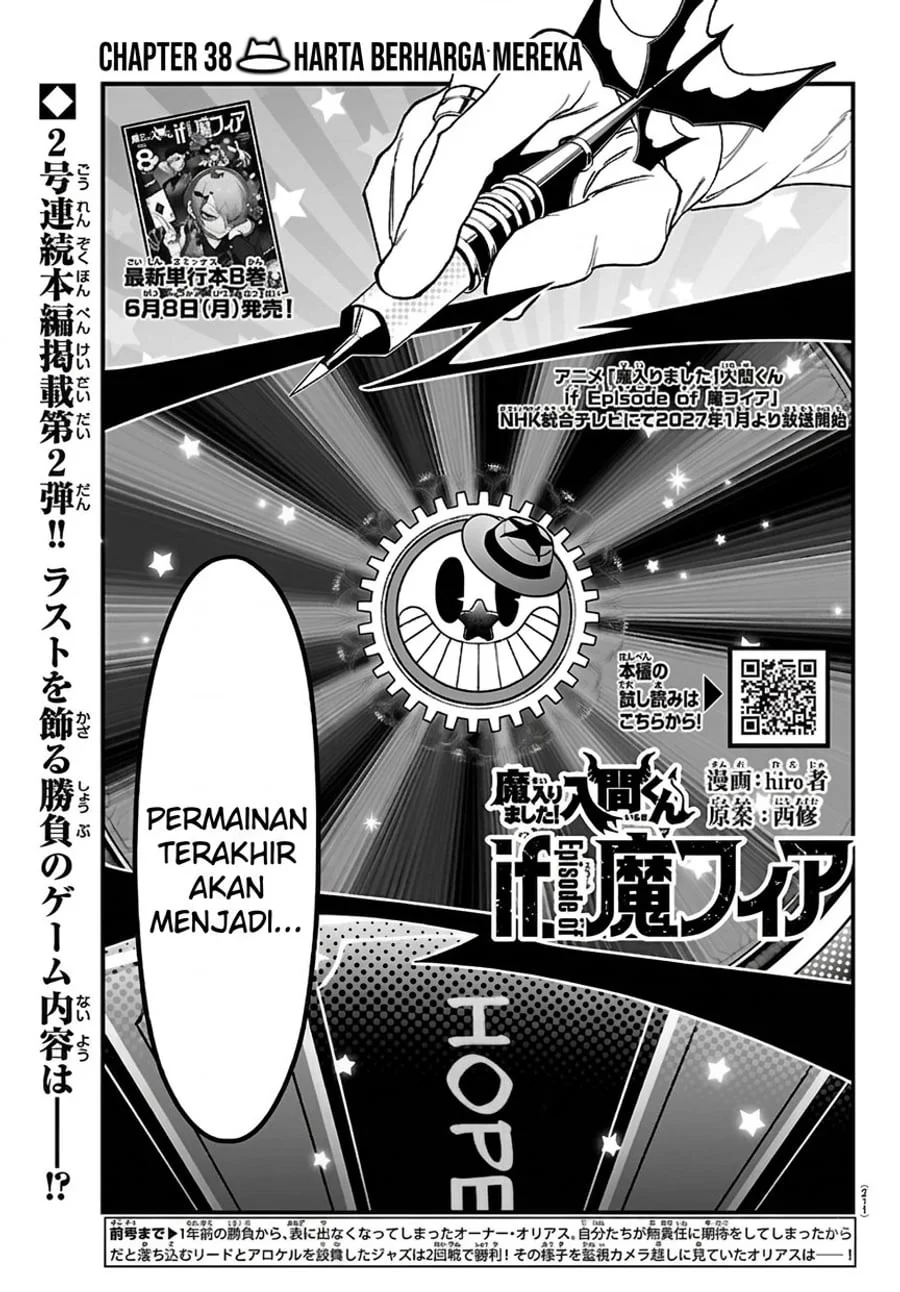 Manga Mairimashita! Iruma-kun if – Episode of Mafia Chapter 38 gambar 2