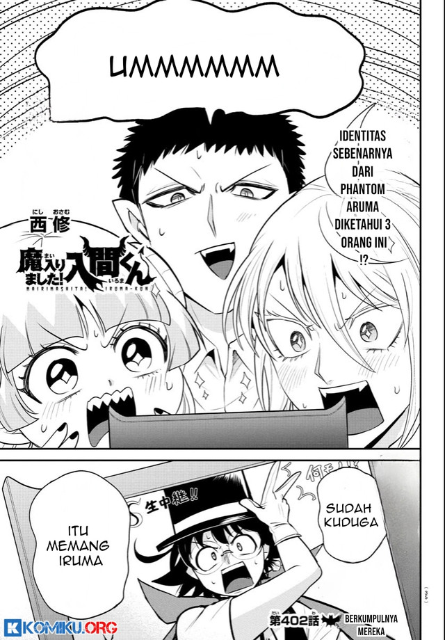Manga Mairimashita! Iruma-kun Chapter 402 gambar 2