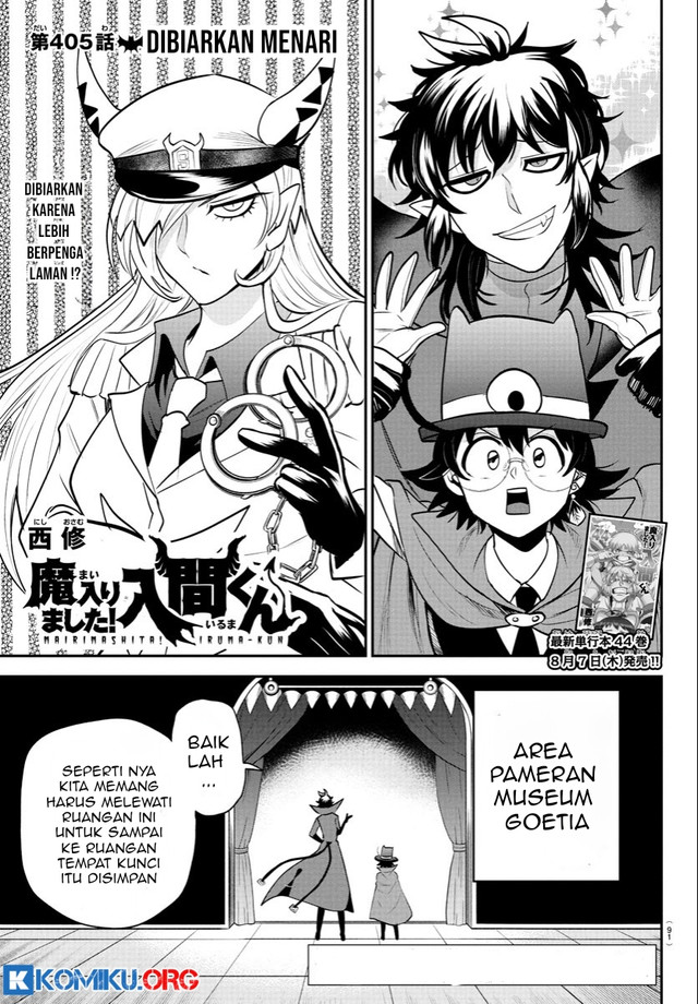 Manga Mairimashita! Iruma-kun Chapter 405 gambar 2