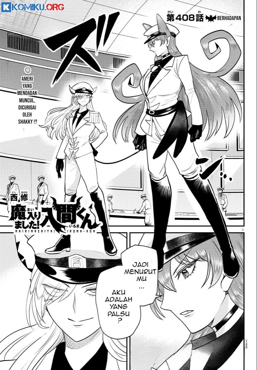 Manga Mairimashita! Iruma-kun Chapter 408 gambar 2
