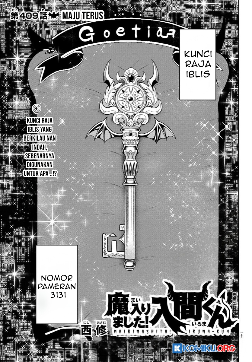 Manga Mairimashita! Iruma-kun Chapter 409 gambar 2