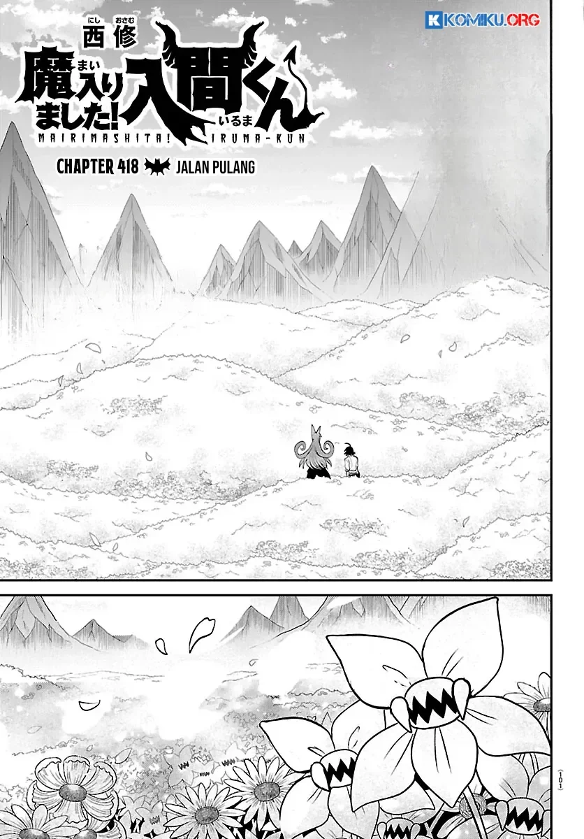 Manga Mairimashita! Iruma-kun Chapter 418 gambar 2