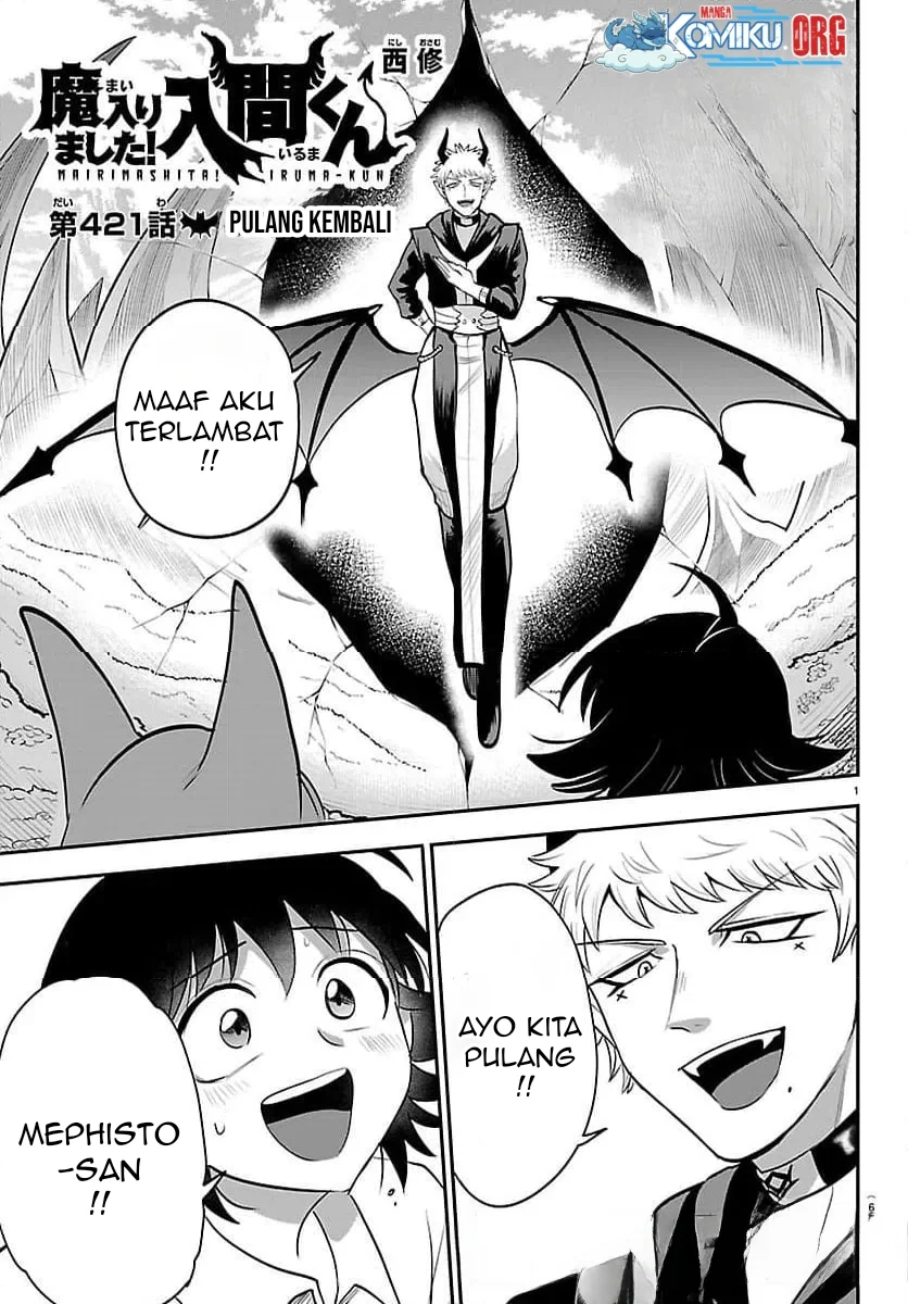 Manga Mairimashita! Iruma-kun Chapter 421 gambar 2
