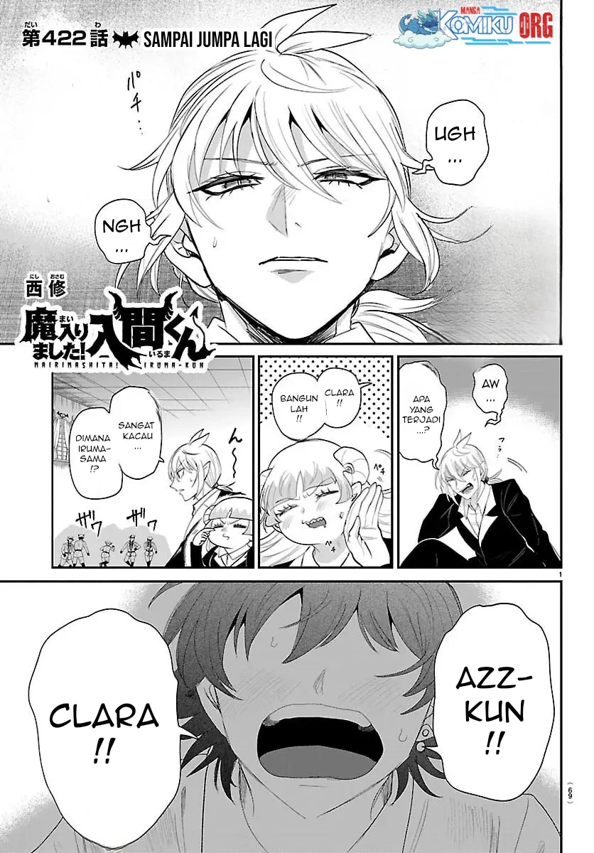 Manga Mairimashita! Iruma-kun Chapter 422 gambar 2