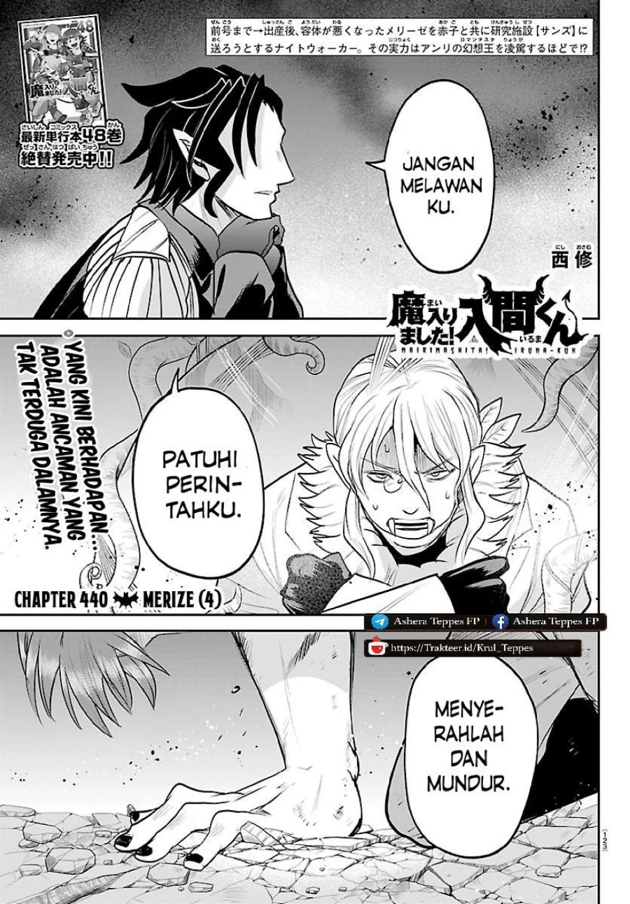 Manga Mairimashita! Iruma-kun Chapter 440 gambar 2