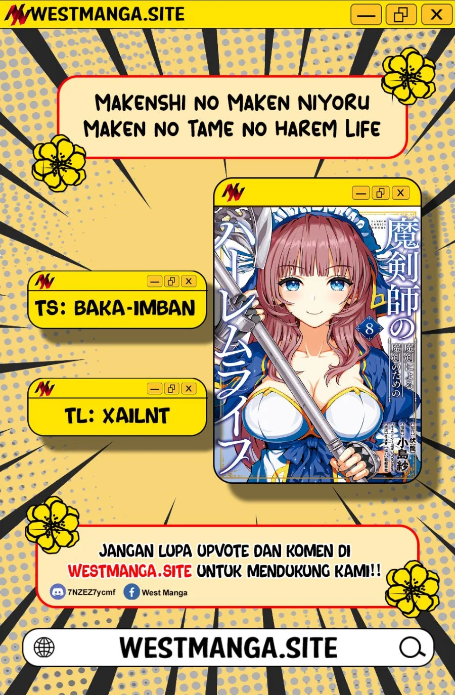 Makenshi no Maken Niyoru Maken no Tame no Harem Life Chapter 36 Gambar 4