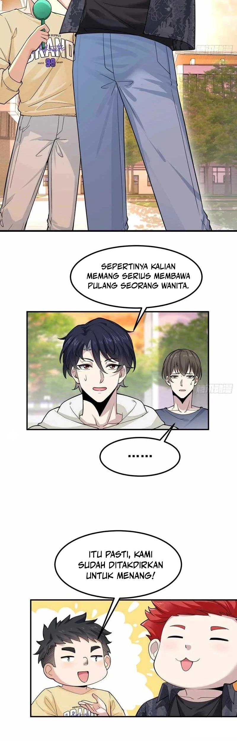 Male God, Your Persona Has Collapsed! Chapter 11 Gambar 3