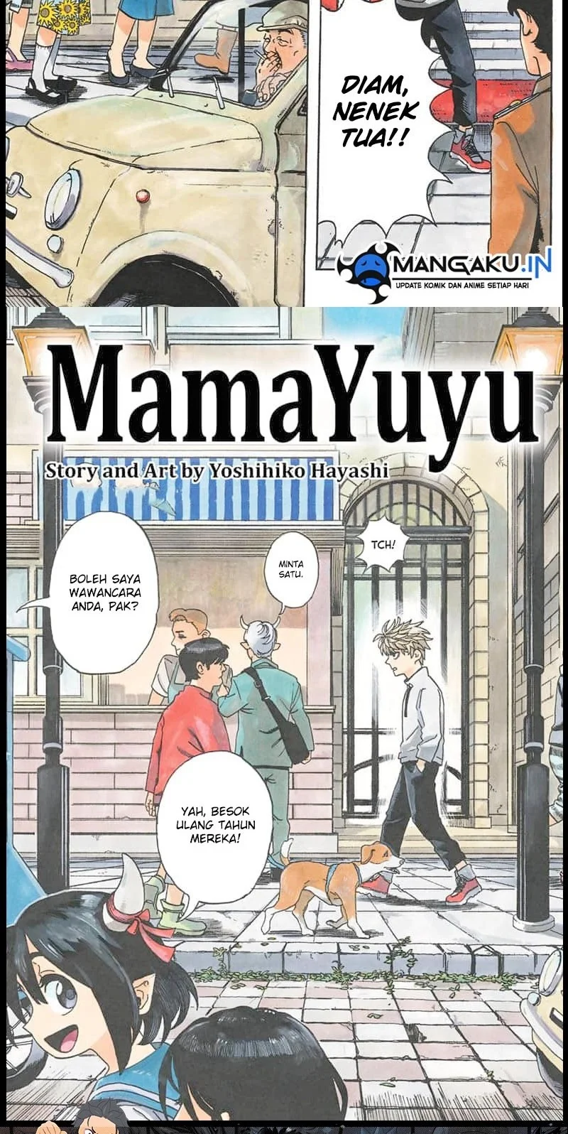 Manga MamaYuyu Chapter 1.1 gambar 2