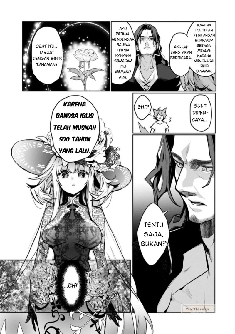 Mandragora tte Baretara Toubatsu desu ka?: Hana no Majo no Hohoemi wa Kanchigai no Tane o Maku Chapter 4.2 Gambar 3