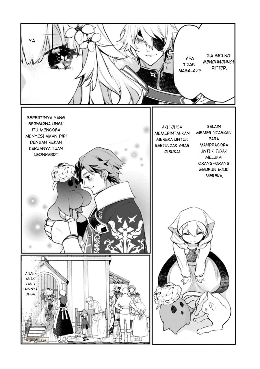 Manga Mandragora tte Baretara Toubatsu desu ka?: Hana no Majo no Hohoemi wa Kanchigai no Tane o Maku Chapter 9.1 gambar 2