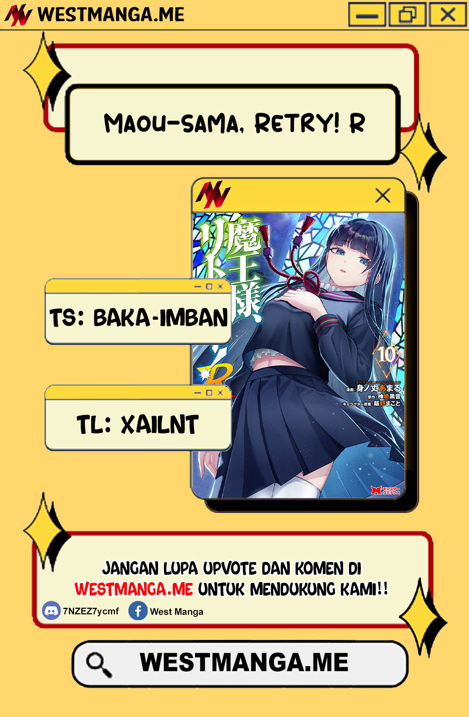 Manga Maou-sama, Retry! R Chapter 50 gambar 2
