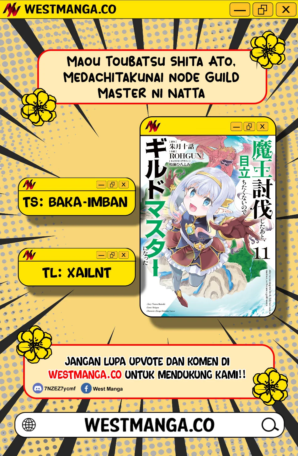 Maou Toubatsu Shita Ato, Medachitakunai node Guild Master ni Natta Chapter 74 Gambar 3